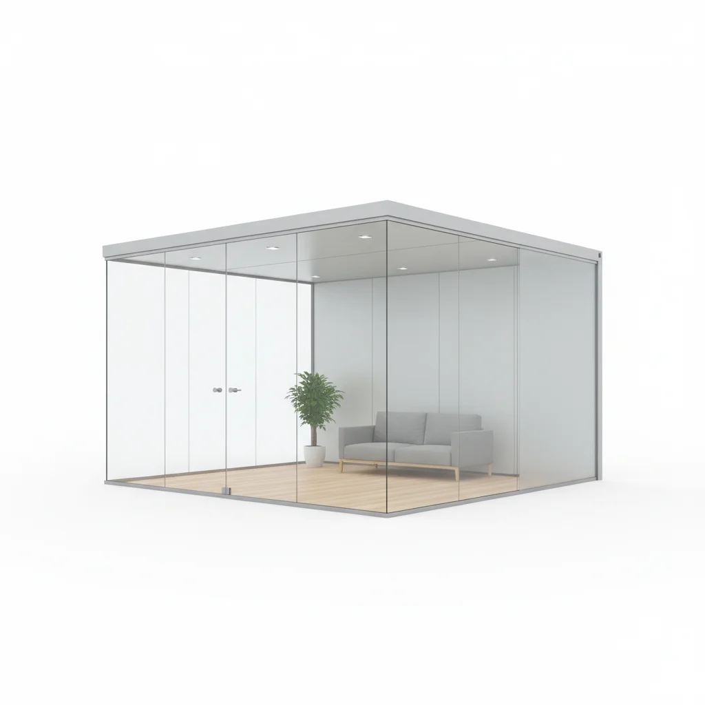 Fully Enclosed Glass Room 3x4m by Costa del Sol Outdoors